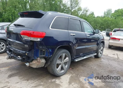 2015 Jeep Grand Cherokee Overland z USA, uszkodzony, nr VIN 1C4RJECG4FC920330